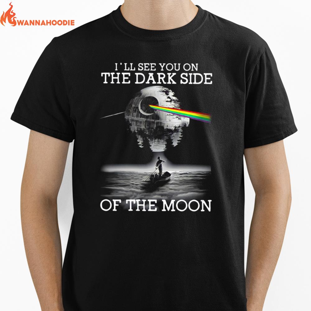 Pink Floyd I'Ll See You On The Dark Side Of The Moon Unisex T-Shirt for Men Women