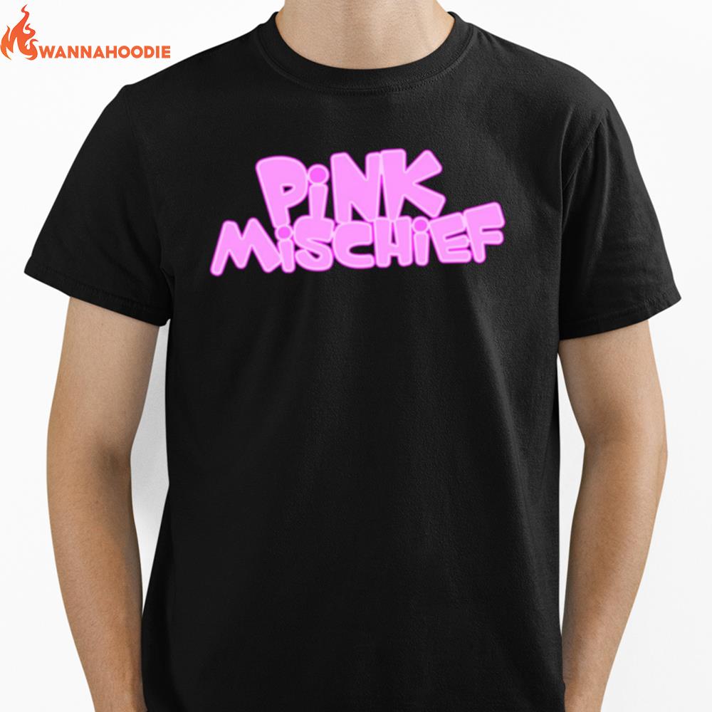 Pink Mischief Unisex T-Shirt for Men Women