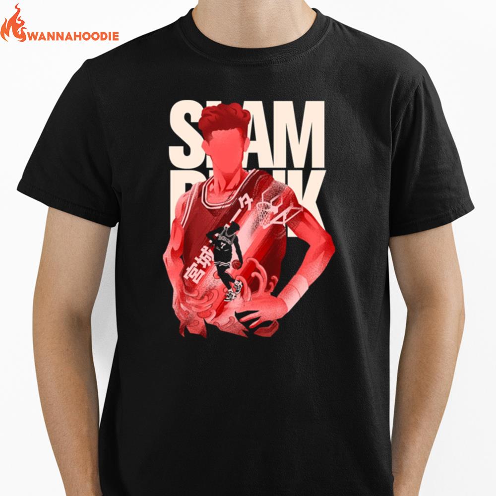 Point Guard Ryochin Slam Dunk Basketball Team Artwork Unisex T-Shirt for Men Women