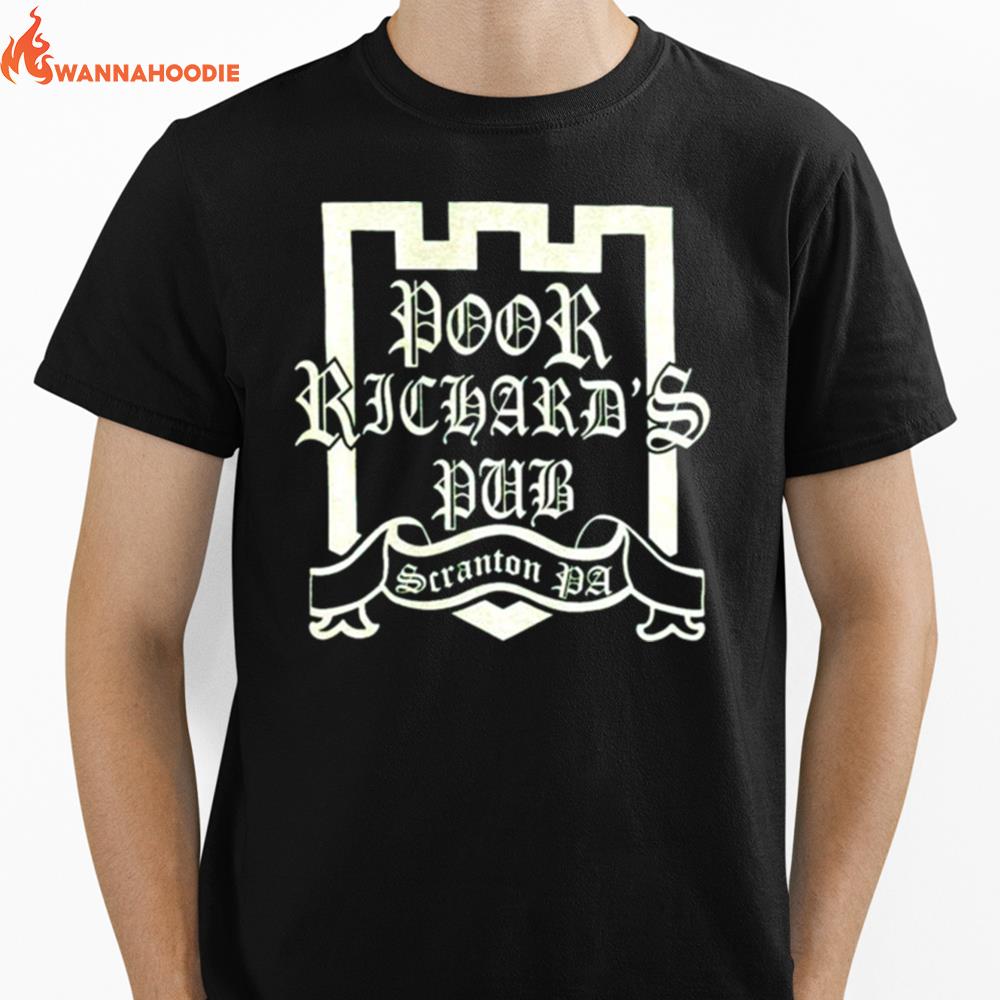 Poor Richard'S Pub Unisex T-Shirt for Men Women