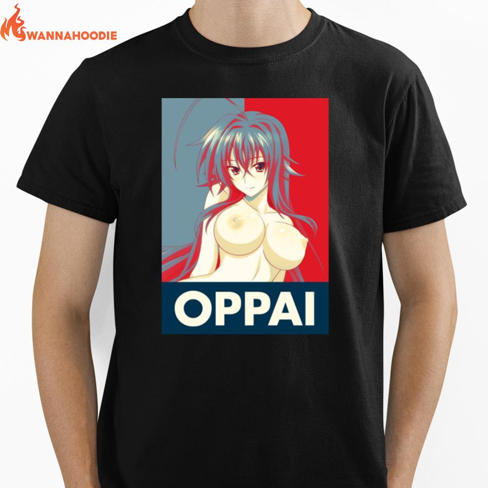 Pop Art High School Dxd Rias Gremory Oppai Unisex T-Shirt for Men Women