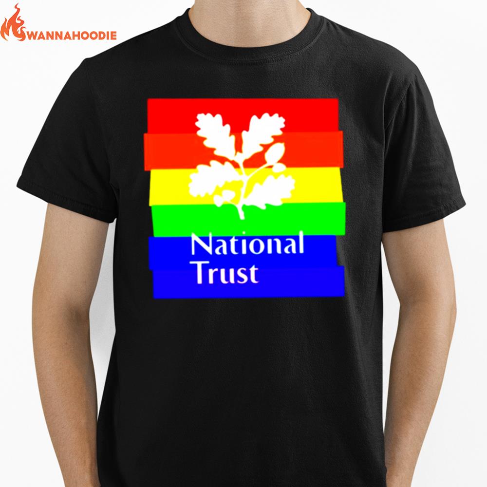 Pride Lgbtq National Trus Unisex T-Shirt for Men Women