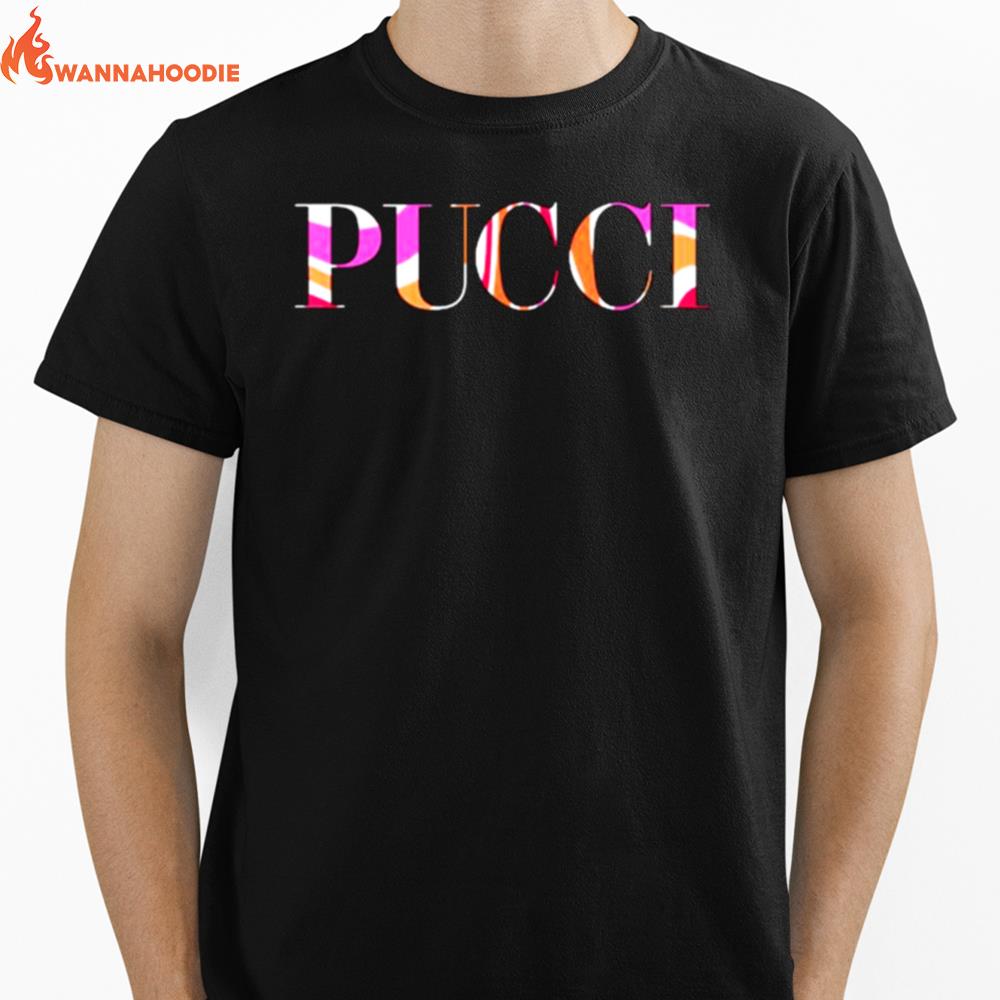 Pucci Unisex T-Shirt for Men Women