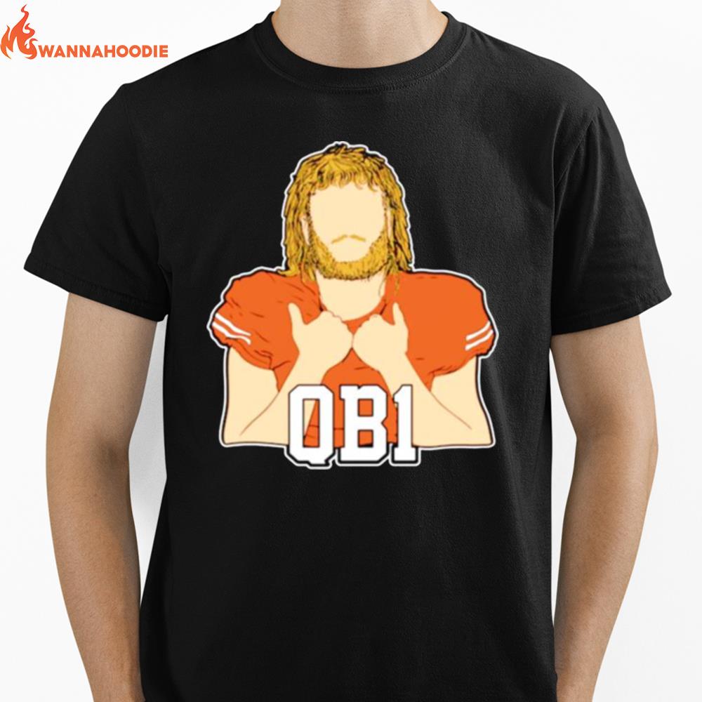 Qb1 Tx Quinn Ewers Texas Longhorns Unisex T-Shirt for Men Women