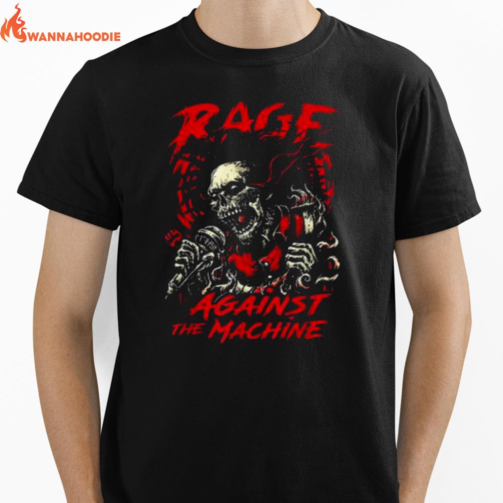 Rage Against The Machine Skull Unisex T-Shirt for Men Women