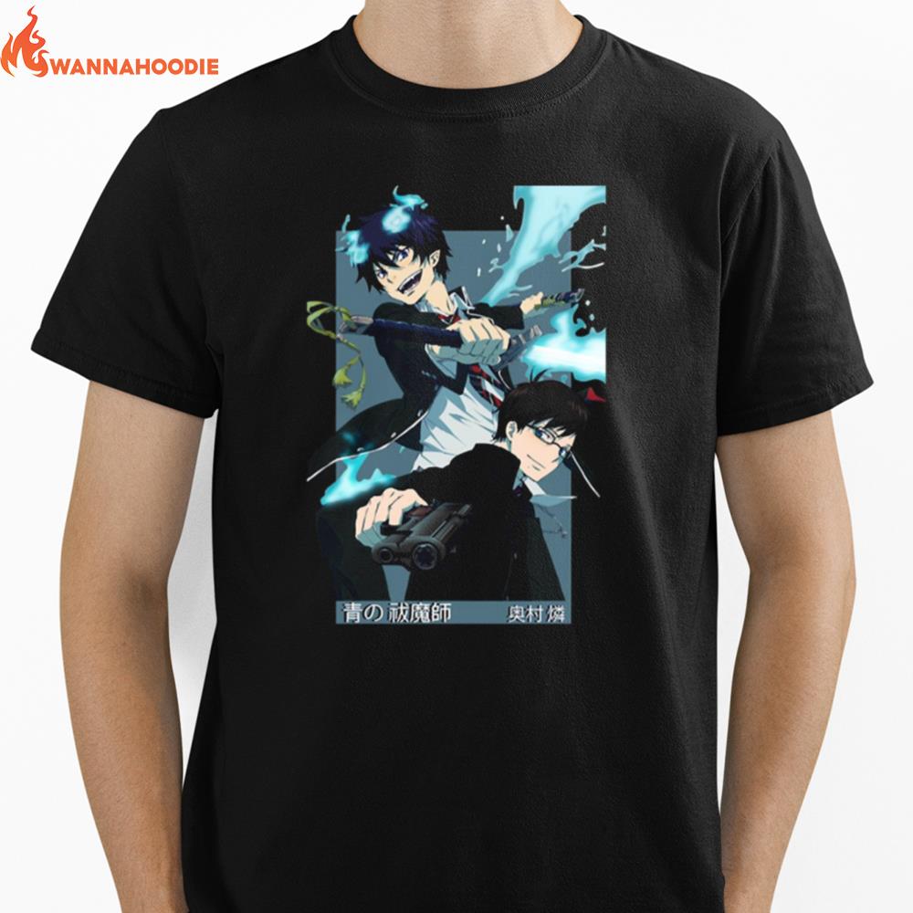 Rin X Yukio Blue Exorcist Anime Manga Unisex T-Shirt for Men Women