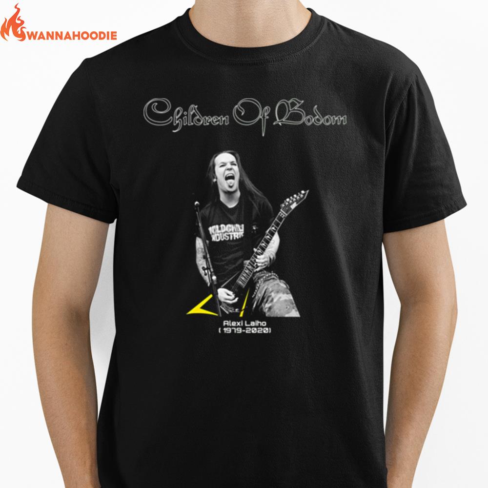 Rip Alexi Laiho Children Of Bodom Unisex T-Shirt for Men Women