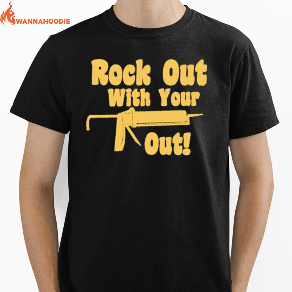 Rock Out With Your Ou Unisex T-Shirt for Men Women