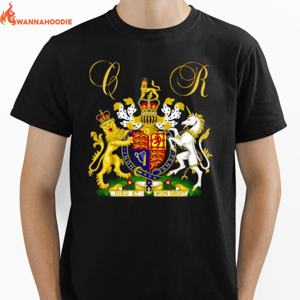 Royal Coat Of Arms Charles Iii King Charles England Unisex T-Shirt for Men Women