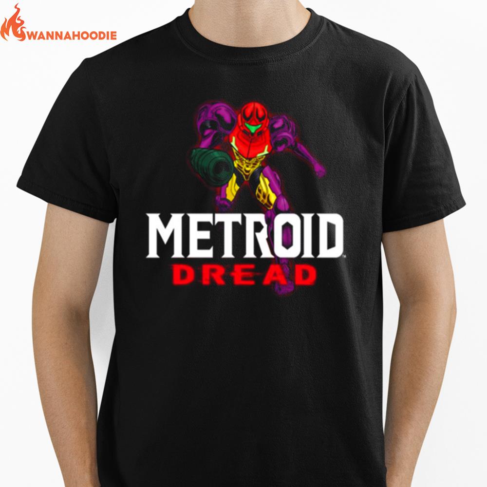 Samus Dread Artwork Super Metroid Unisex T-Shirt for Men Women