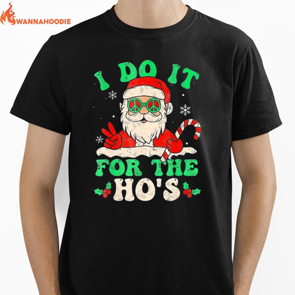 Santa Claus Grandma Claus Unisex T-Shirt for Men Women