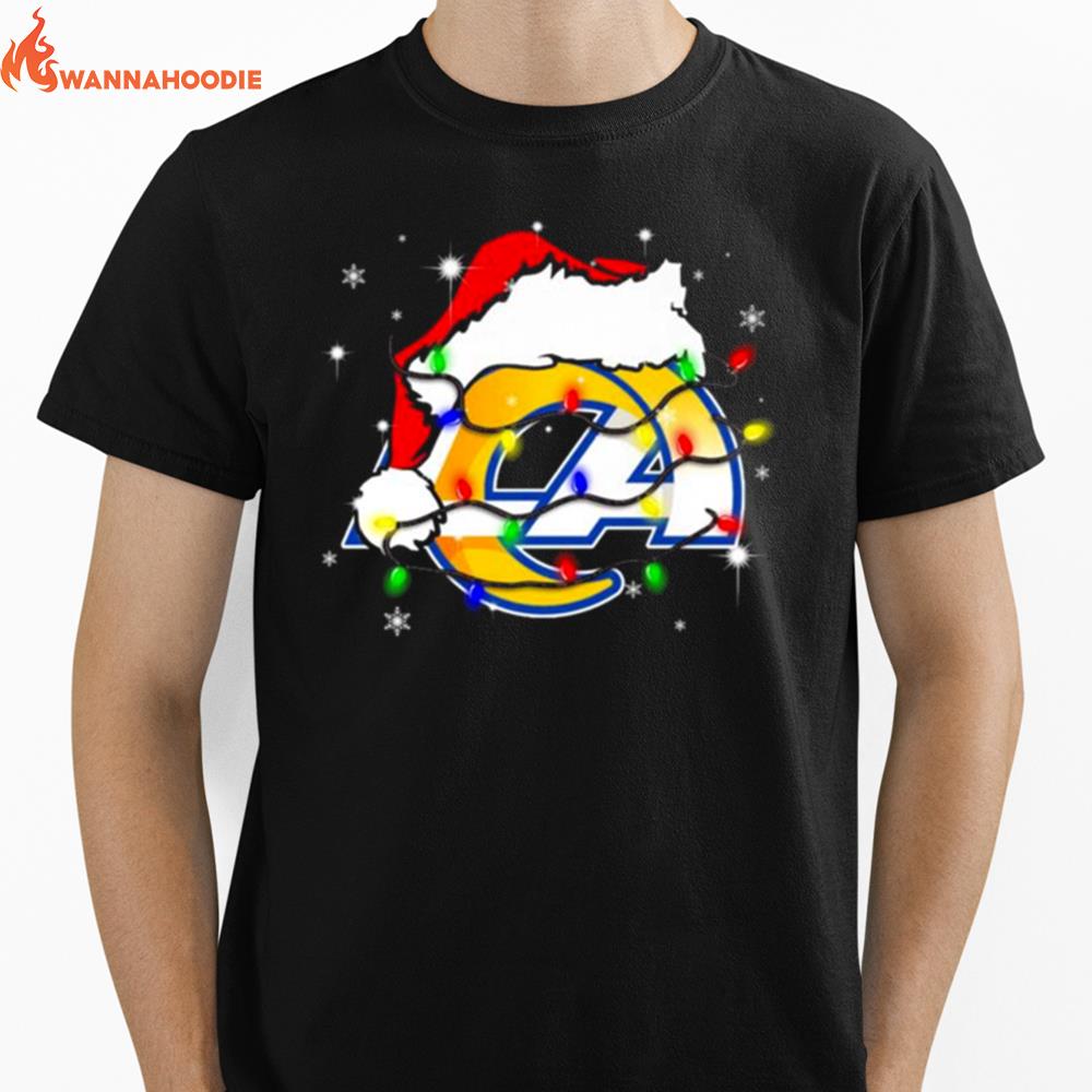 Santa Grinch Ugly Christmas Unisex T-Shirt for Men Women