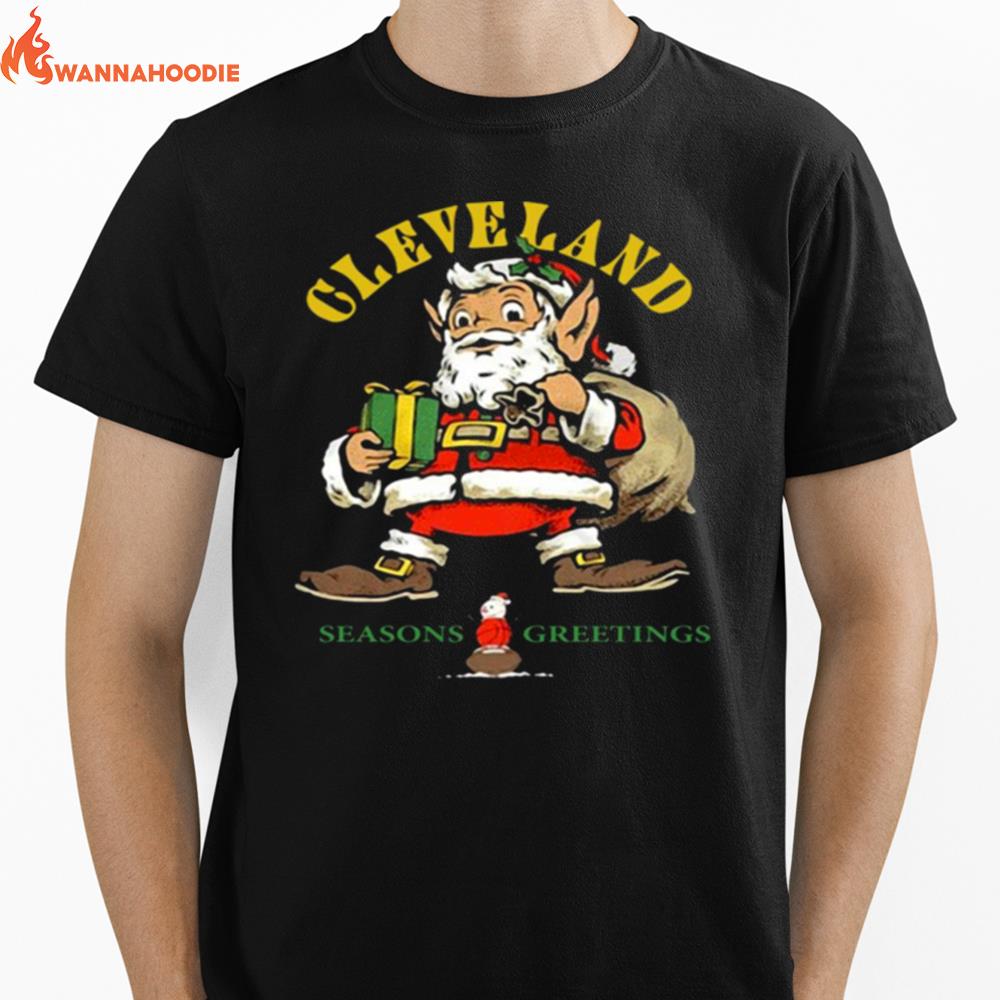 Santa Pug Merry Christmas Unisex T-Shirt for Men Women