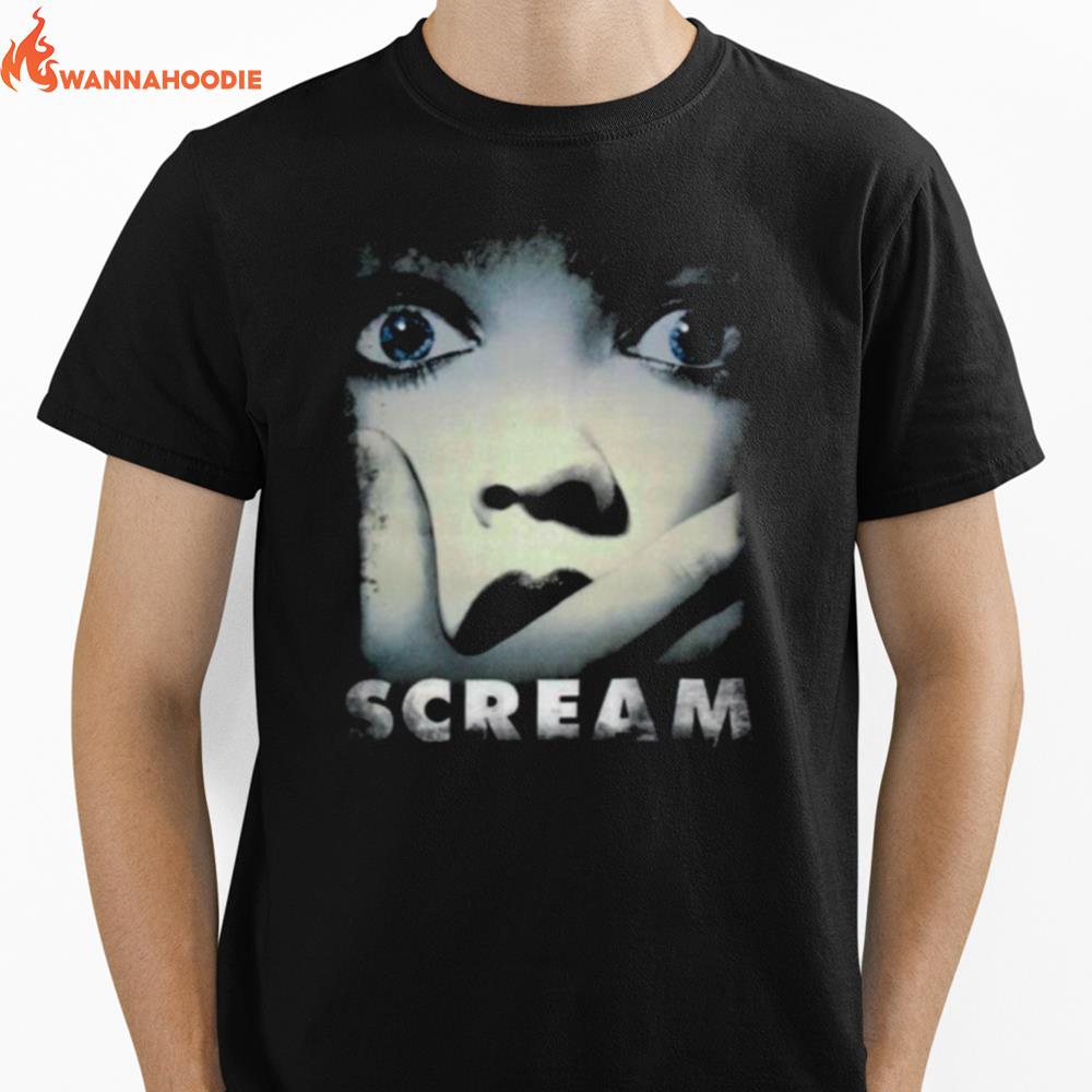 Scream Movie Art Drew Barrymore Unisex T-Shirt for Men Women