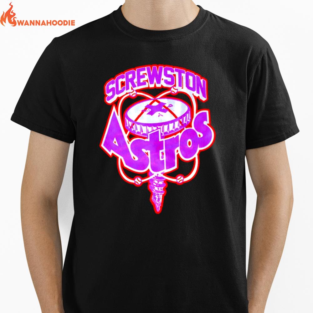 Screwston Astros Unisex T-Shirt for Men Women