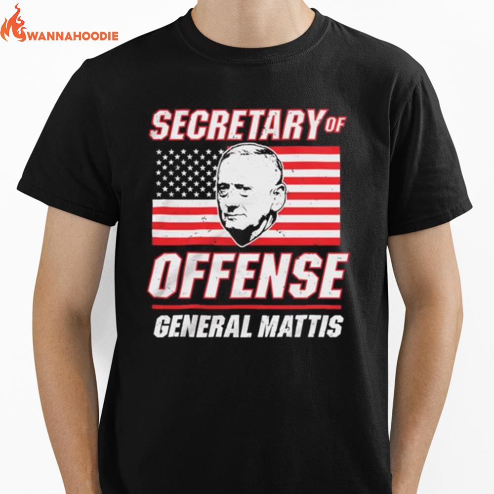 Secretary Of Offense General Mattis Unisex T-Shirt for Men Women