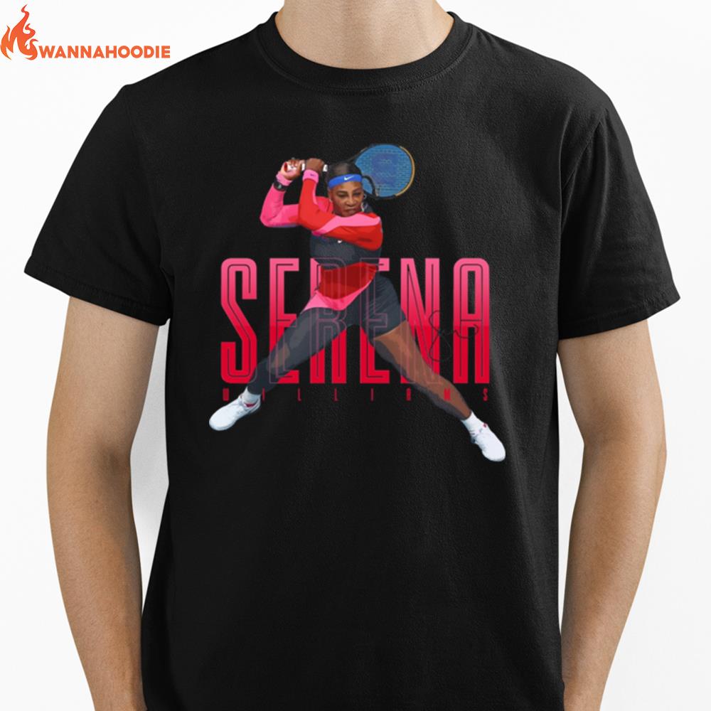 Serena Williams Chiffon Top Unisex T-Shirt for Men Women