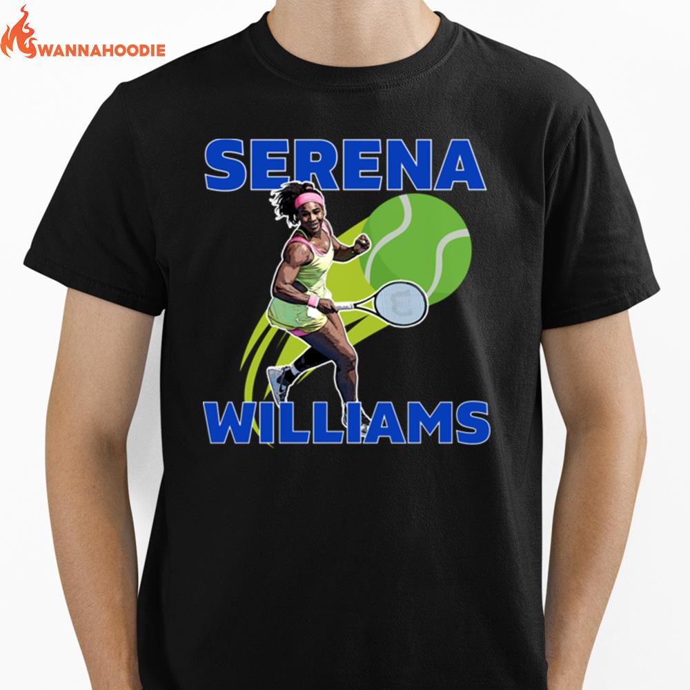 Serena Williams Chiffon Top Unisex T-Shirt for Men Women