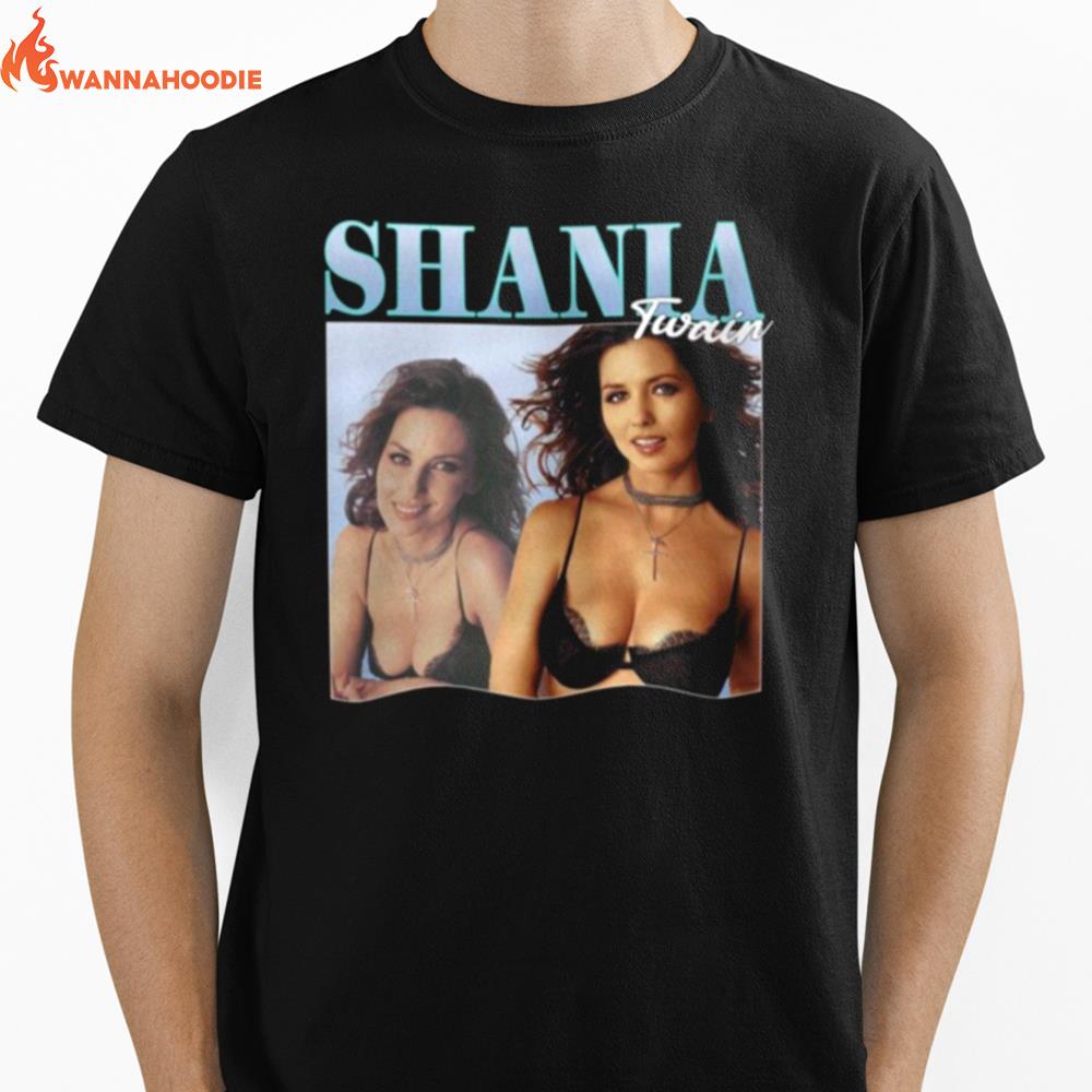 Shania Twain Vintage Ar Unisex T-Shirt for Men Women