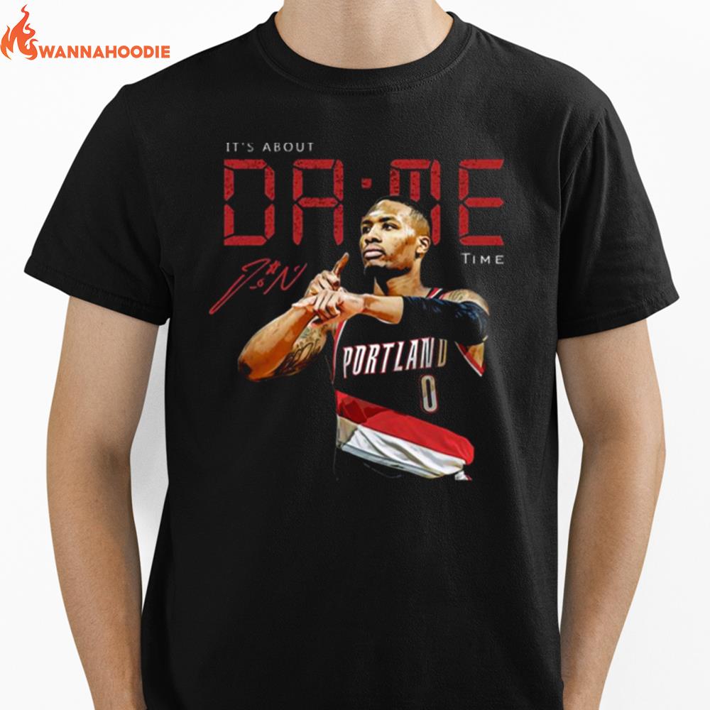 Signature Design Dame Time Damian Lillard Unisex T-Shirt for Men Women