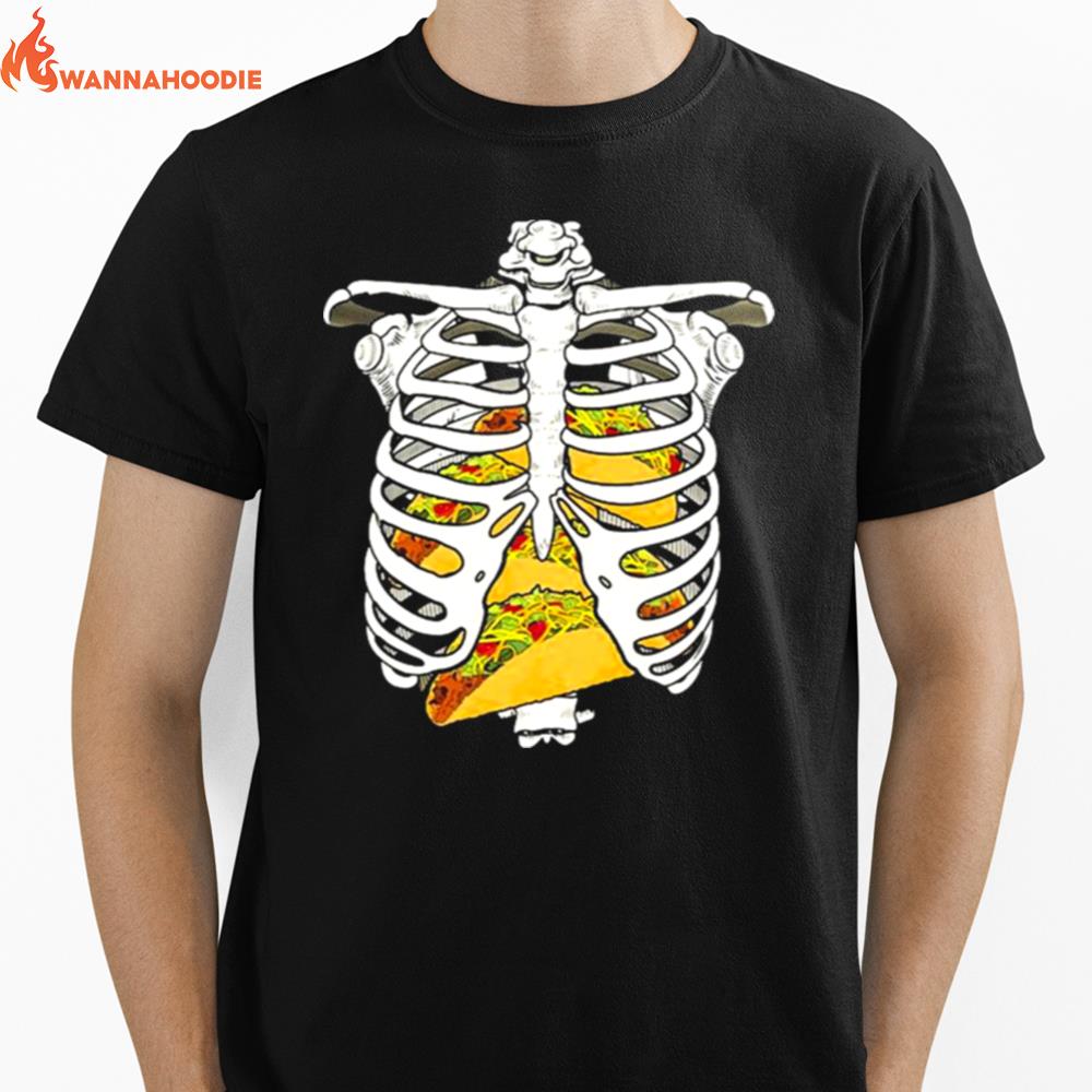 Skeleton Sweat Dries Blood Clots Bones Heal Carpenters Unisex T-Shirt for Men Women