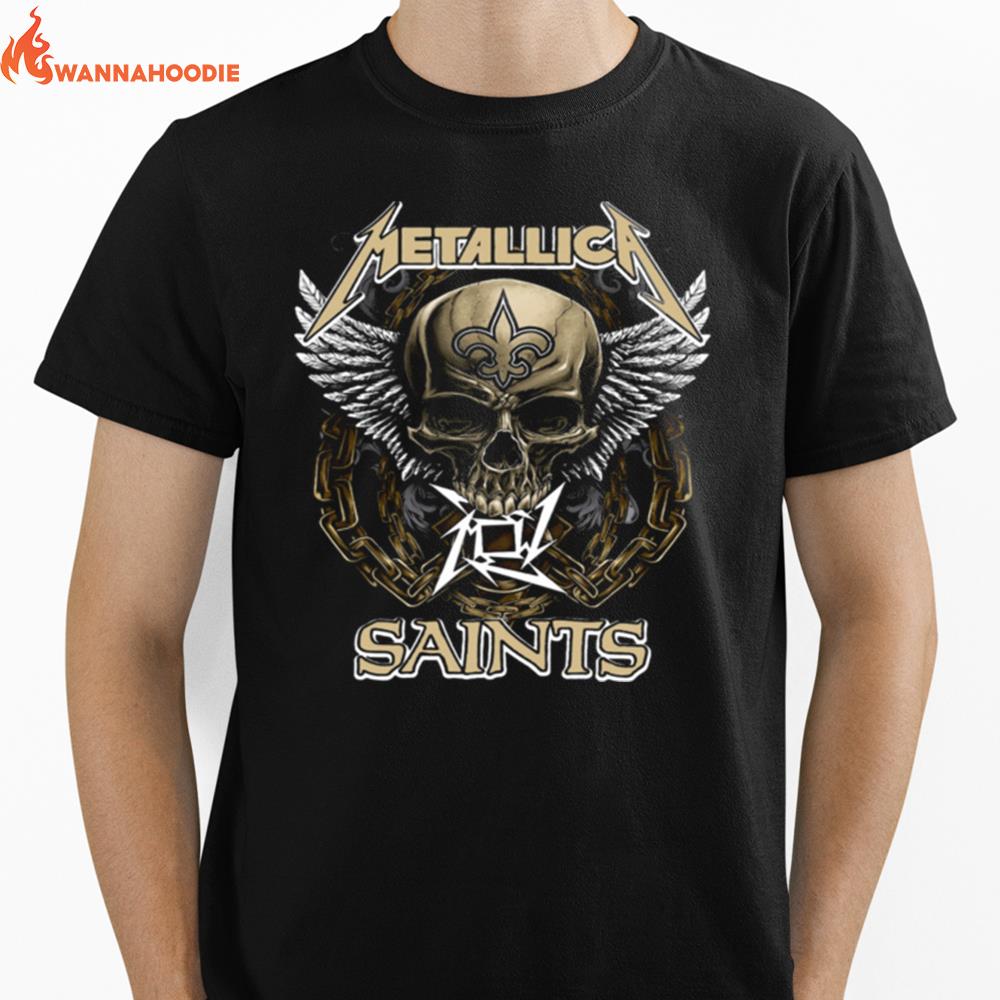 Skull Metallica Saints Unisex T-Shirt for Men Women