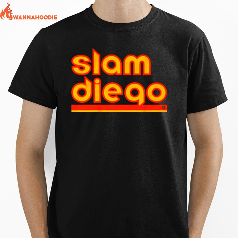 Slam Diego San Diego Baseball Unisex T-Shirt for Men Women