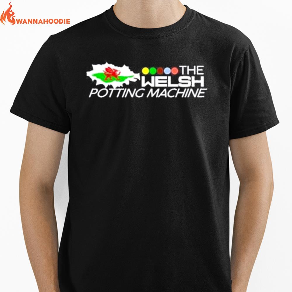 Snooker Mark Williams The Welsh Potting Machine Unisex T-Shirt for Men Women