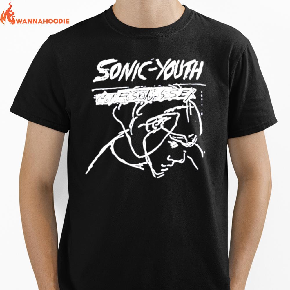 Sonic Youth Confusion Is Sex Unisex T-Shirt for Men Women