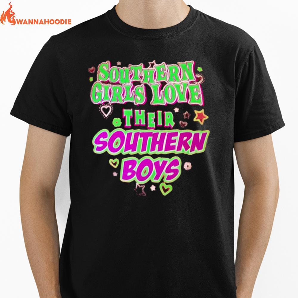 Southern Girls Love Their Southern Boys Unisex T-Shirt for Men Women