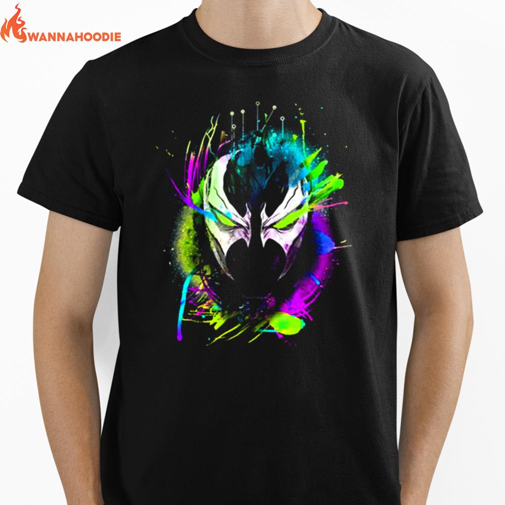 Spawn In The Disco Watercolor Unisex T-Shirt for Men Women