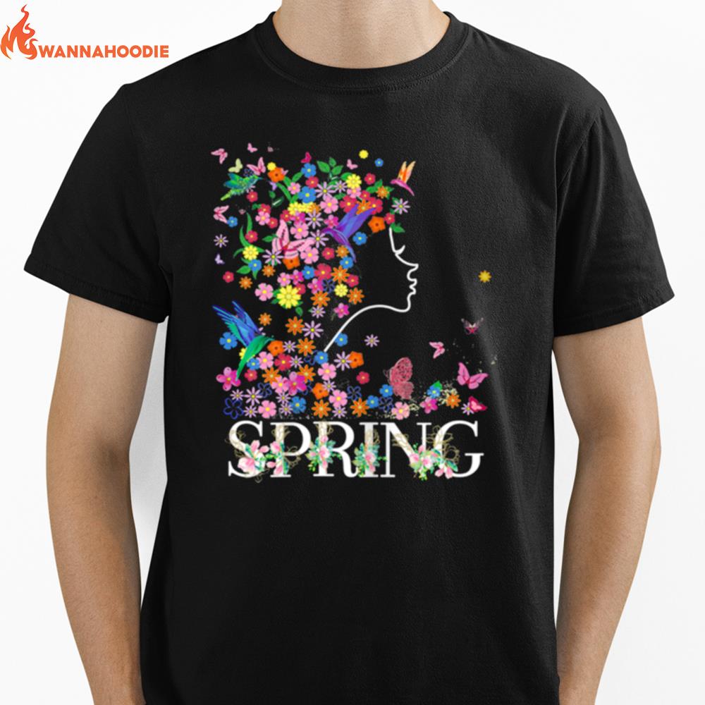 Spring Flower Love With Beautiful Break In Nature Unisex T-Shirt for Men Women