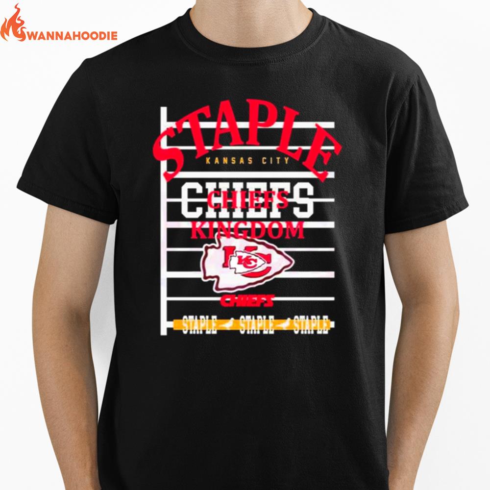 Staple Kansas City Chiefs Chiefs Kingdom Unisex T-Shirt for Men Women