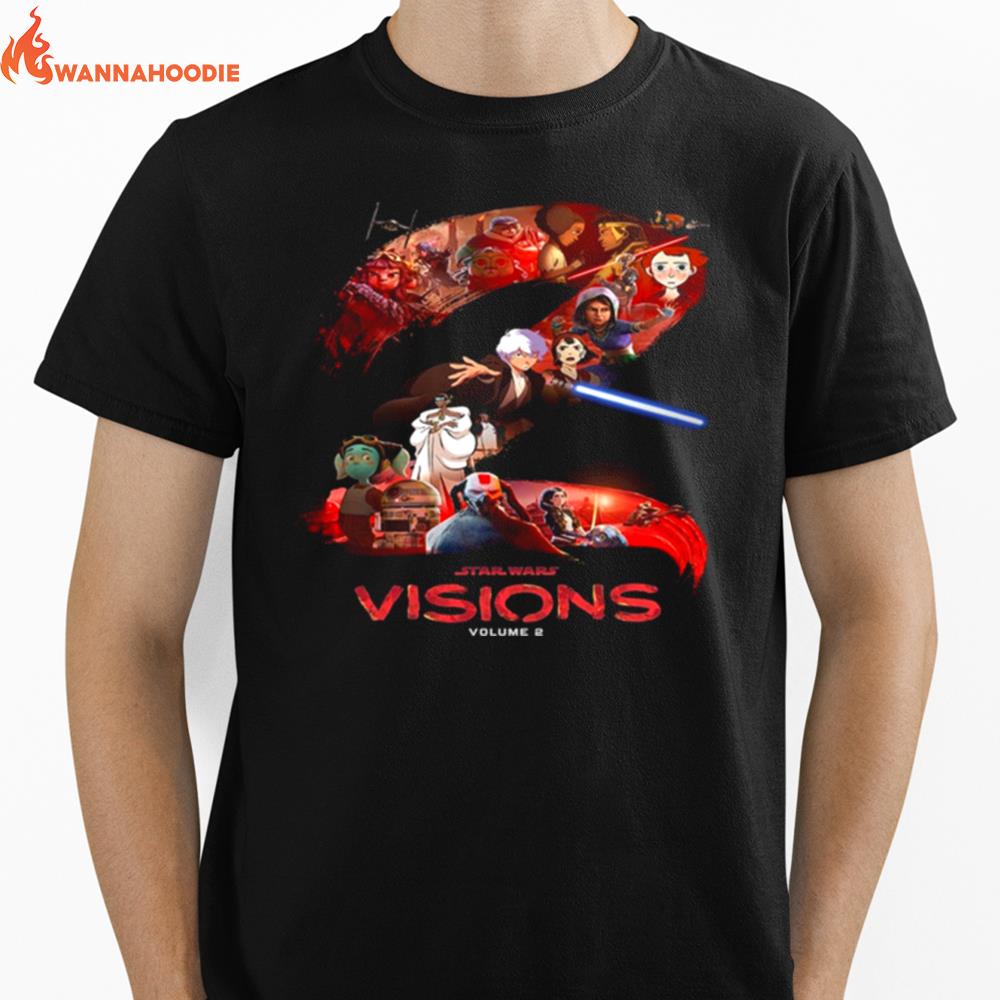 Star Wars Visions Volume 2 Unisex T-Shirt for Men Women