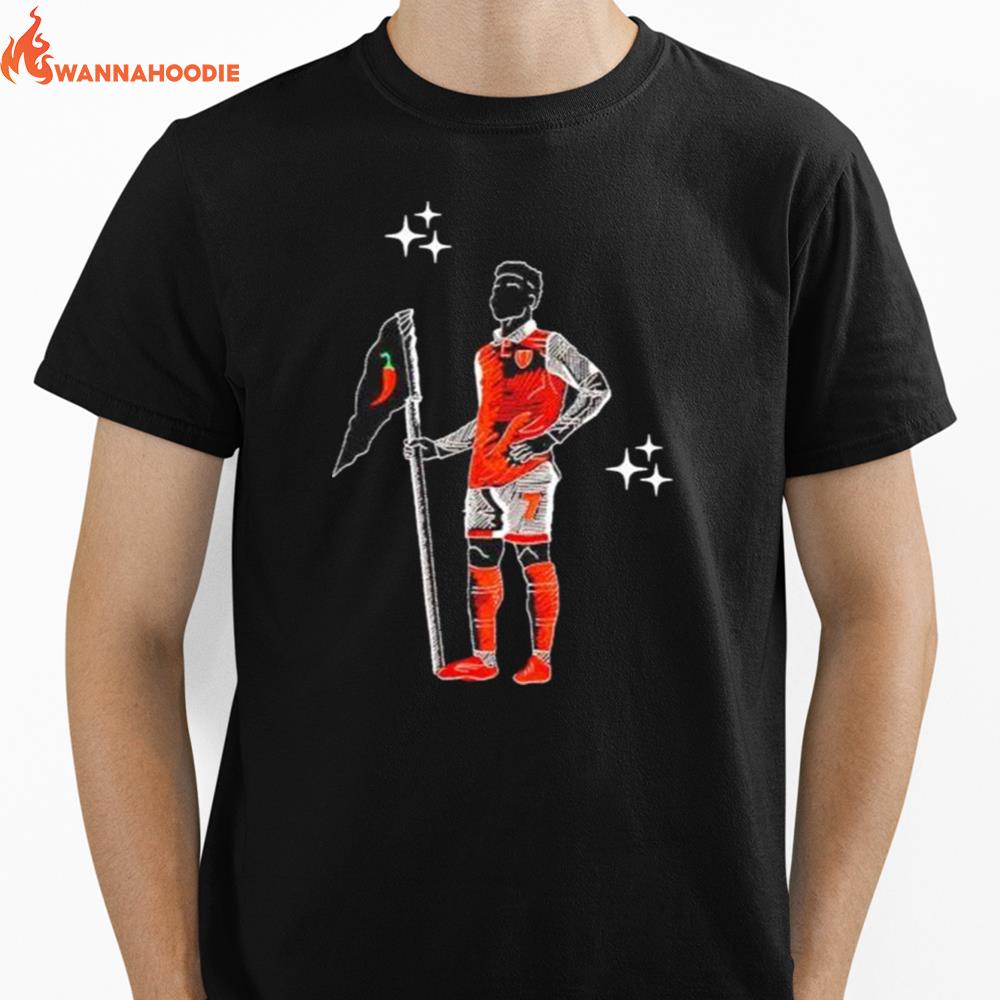 Starboy Bukayo Saka Arsenal Fc Unisex T-Shirt for Men Women