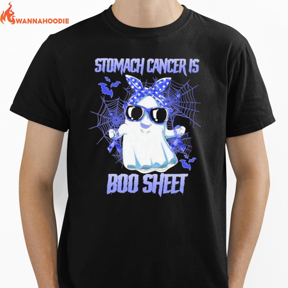 Stomach Cancer Is Boo Sheet Happy Halloween Unisex T-Shirt for Men Women