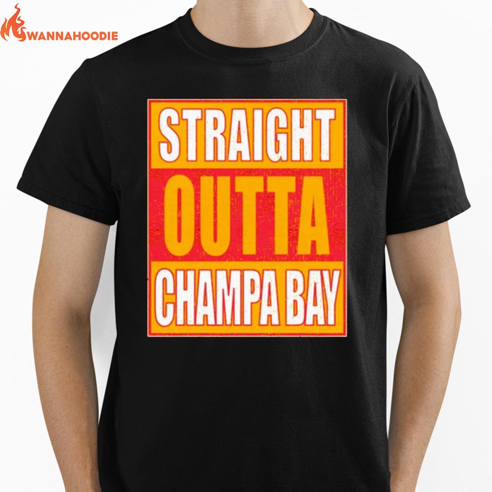 Straight Outta Green Bay Unisex T-Shirt for Men Women