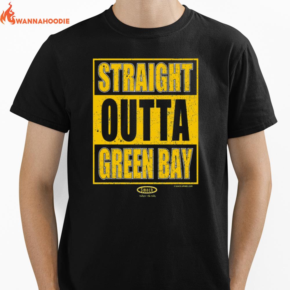 Straight Outta Green Bay Unisex T-Shirt for Men Women