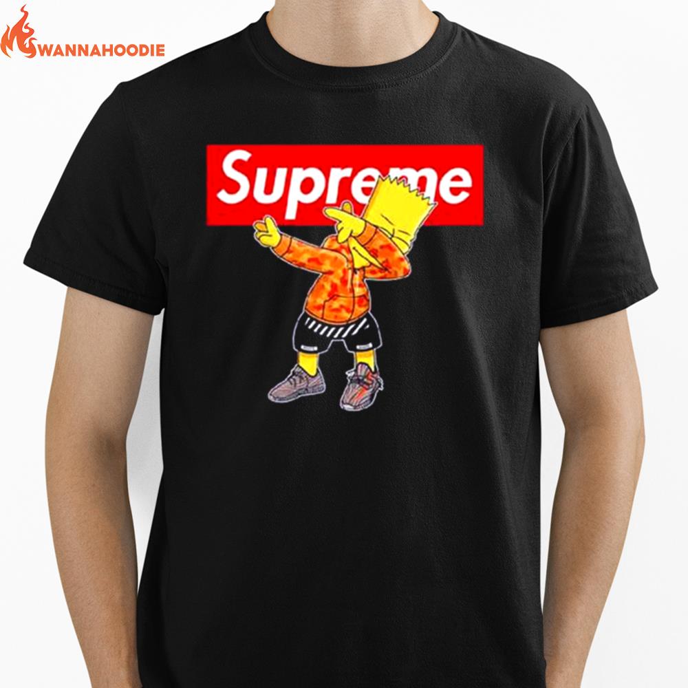 Supreme Simpson Dabbing Unisex T-Shirt for Men Women