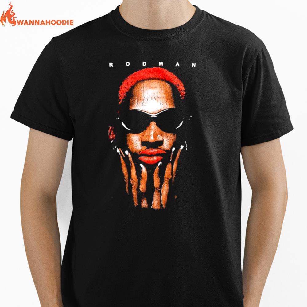 Swag Dennis Rodman With Glasses Unisex T-Shirt for Men Women