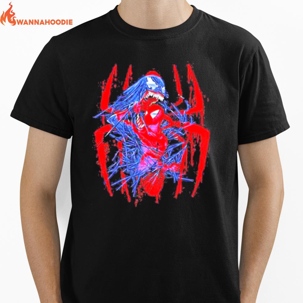 Symbiote Rising Spiderman Unisex T-Shirt for Men Women