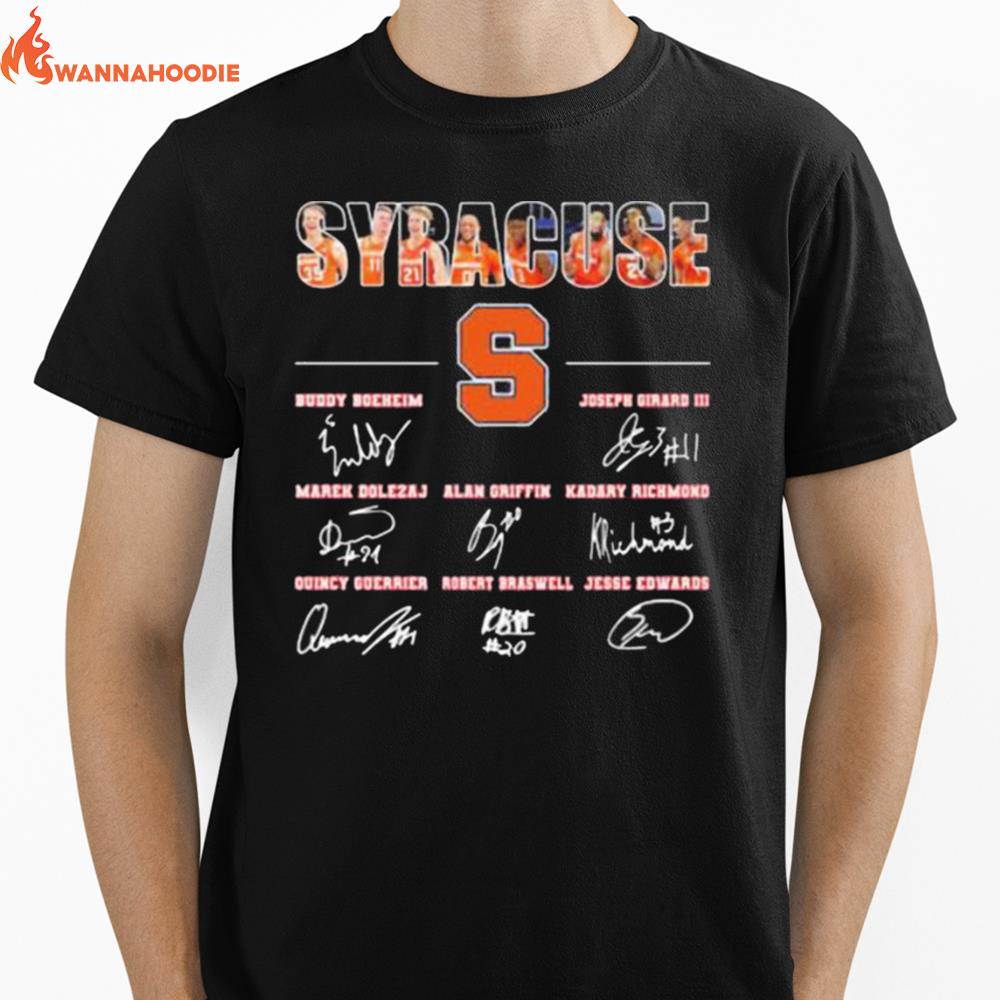 Syracuse Signature Player Unisex T-Shirt for Men Women