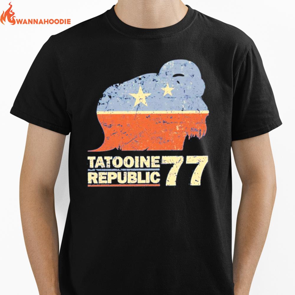 Tatooine Republic Of 77 Unisex T-Shirt for Men Women