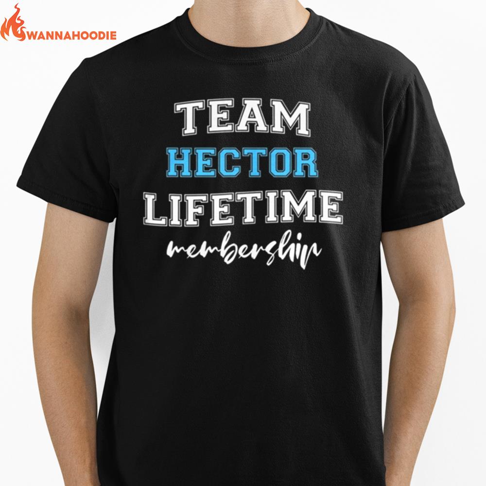 Team Hector Groom Squad Custom Bachelor Party Wedding Unisex T-Shirt for Men Women