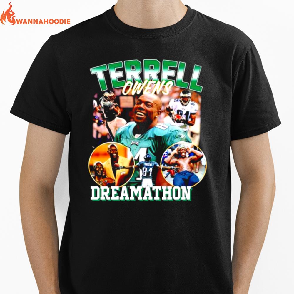 Terrell Owens Philly Dreams Unisex T-Shirt for Men Women