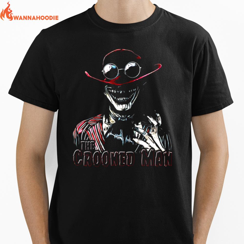 The Crooked Man Halloween Horror Unisex T-Shirt for Men Women