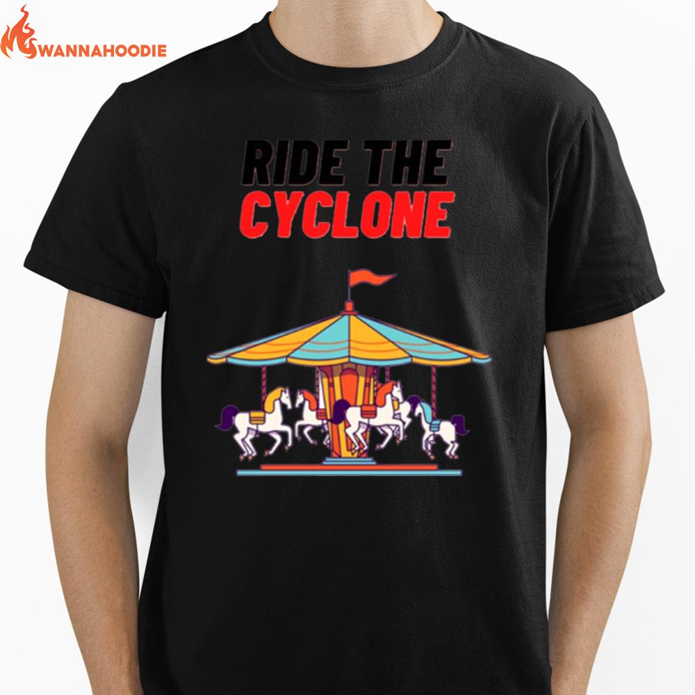 The Cyclone Animated Ride The Cyclone Unisex T-Shirt for Men Women