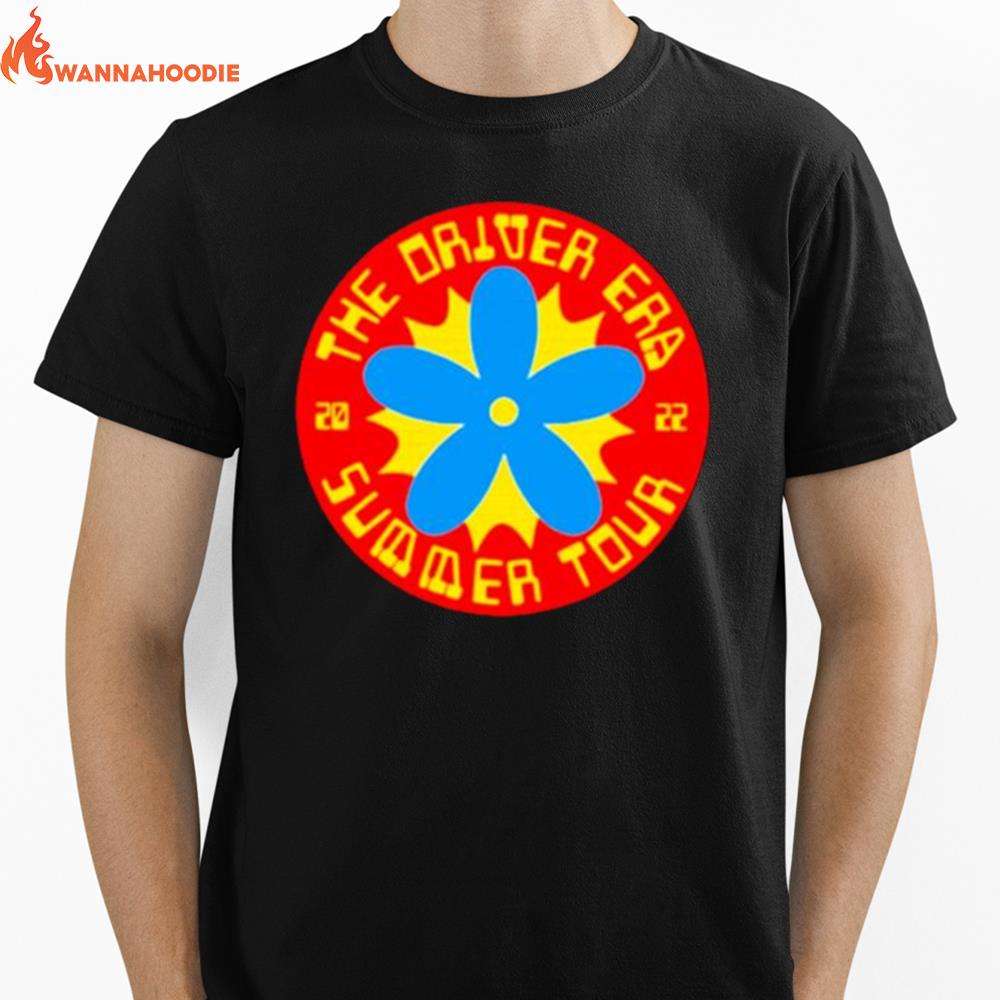 The Driver Era Flower Circle Unisex T-Shirt for Men Women