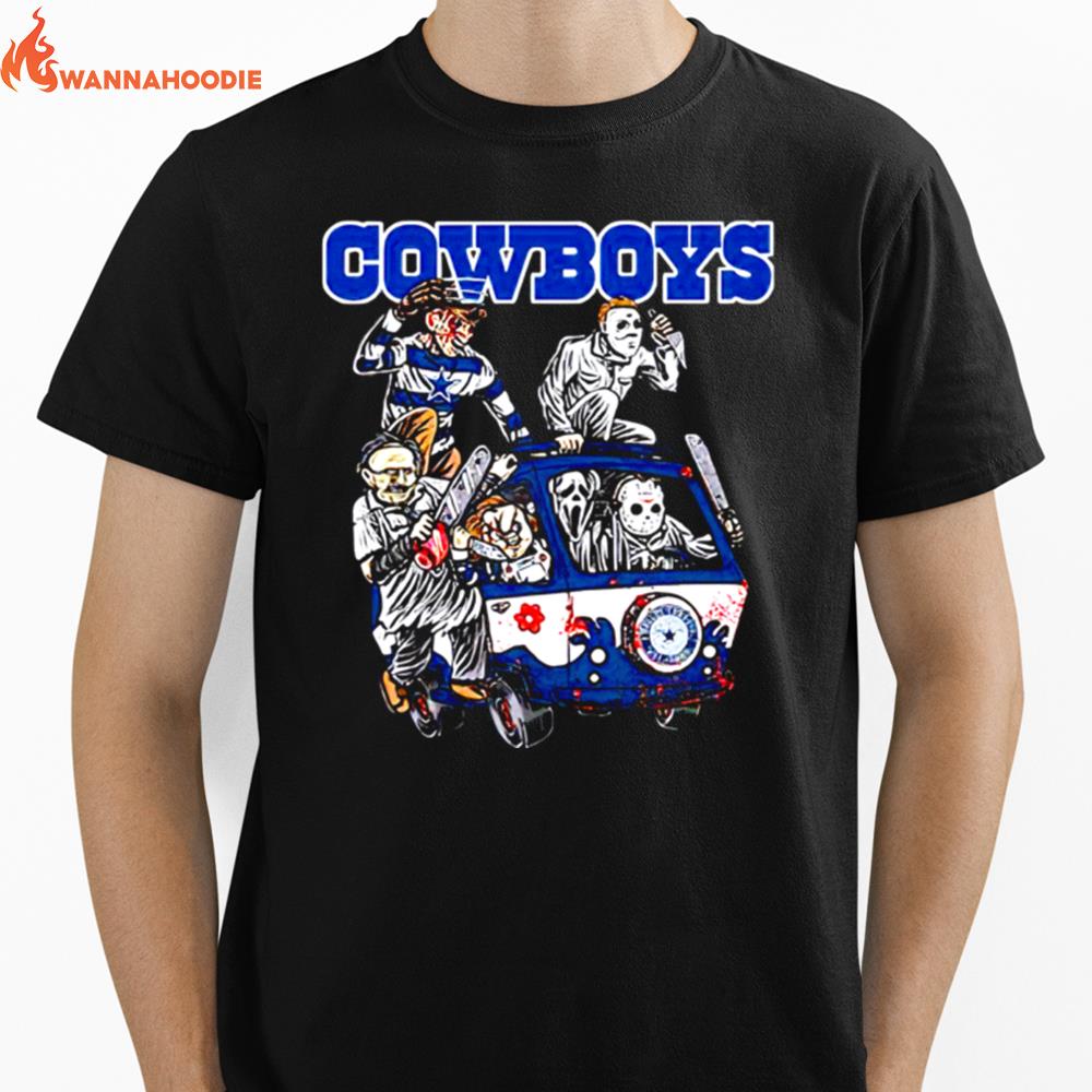 The Massacre Machine Horror Dallas Cowboys Unisex T-Shirt for Men Women