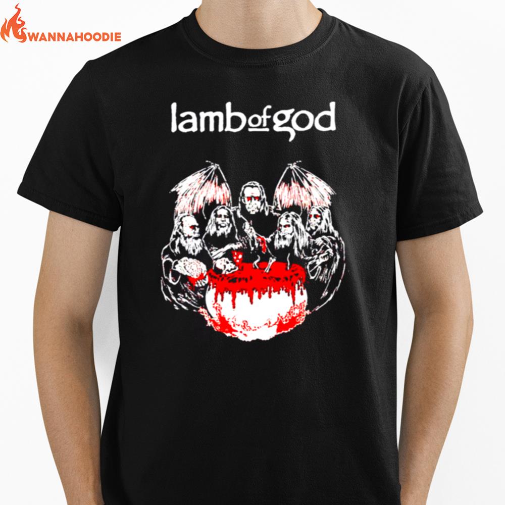 The Red Blood Table Lamb Of God Unisex T-Shirt for Men Women